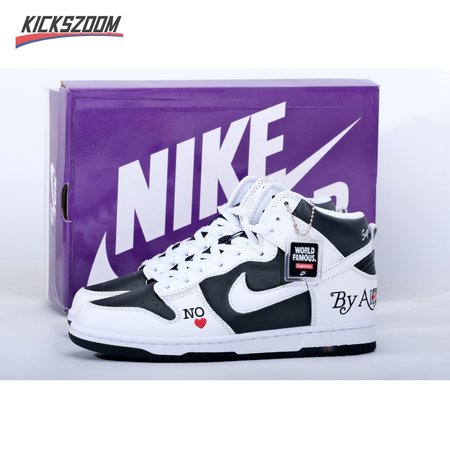 Supreme x Nike SB Dunk High By Any Mean Black Size 36-47.5