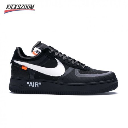 Off-White x Air Force 1 Low 'Black' Size 40-47.5