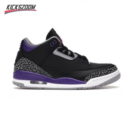 Air Jordan 3 Retro 'Court Purple' Size 40-47.5