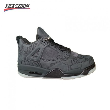 KAWS x Air Jordan 4 Retro 'Black' Size 40-47.5