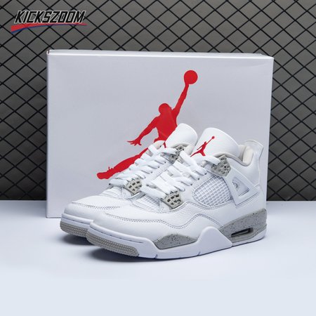 Air Jordan 4 Retro 'White Oreo' Size 36-47.5