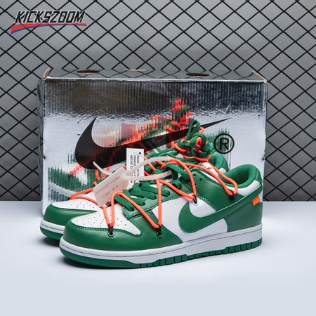 Off-White x Dunk Low 'Pine Green' Size 36-47.5