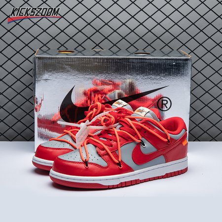 Off-White x Dunk Low 'University Red' Size 40-47.5