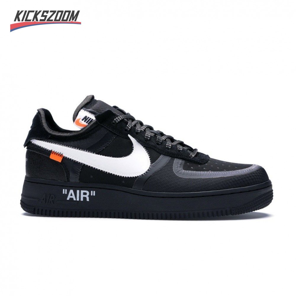 Off-White x Air Force 1 Low 'Black' Size 40-47.5 [M234723644] - $114.00 ...